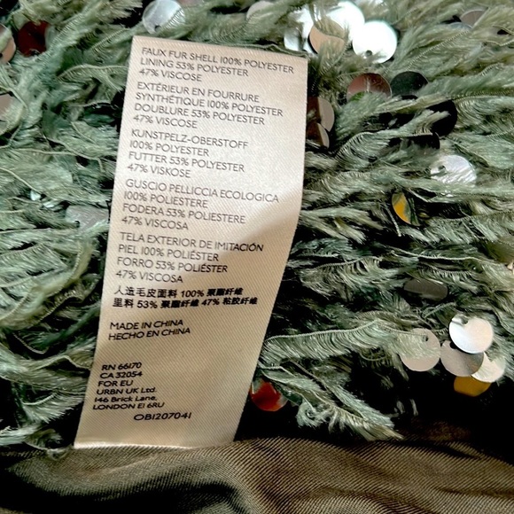 Free People Camilla Sequin Feather Jacket - Picture 9 of 10